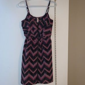 Xhilaration, ruffle, zipper dress